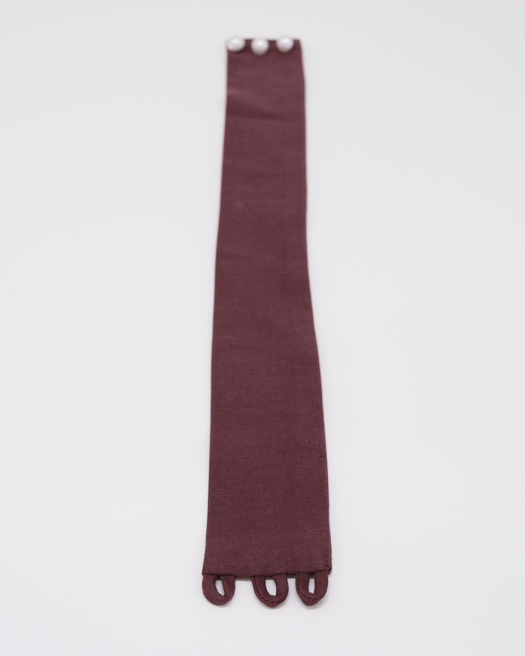 Choker Bordowy – zdjęcie produktowe