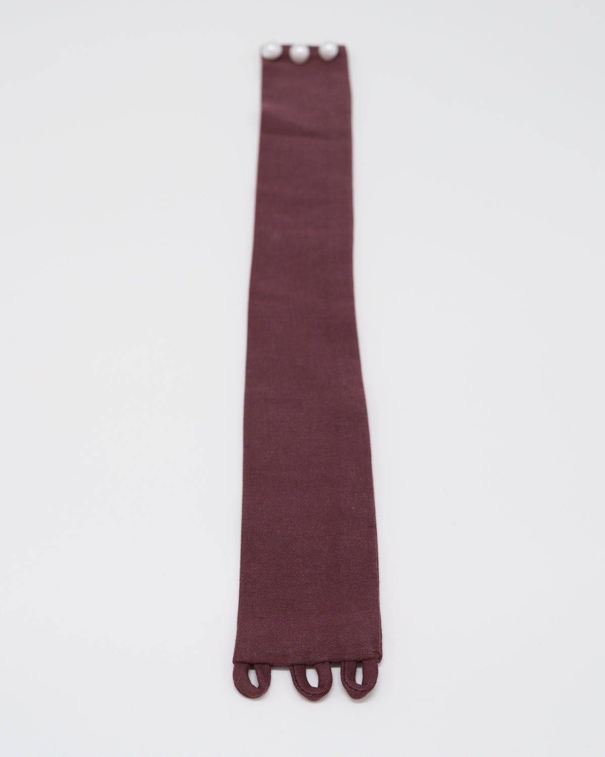 Choker Bordowy – zdjęcie produktowe