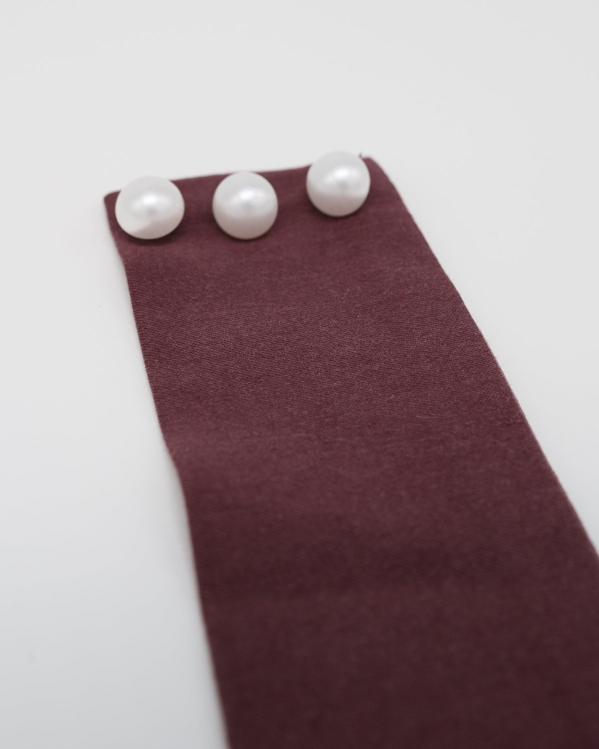 Choker Bordowy – zdjęcie produktowe