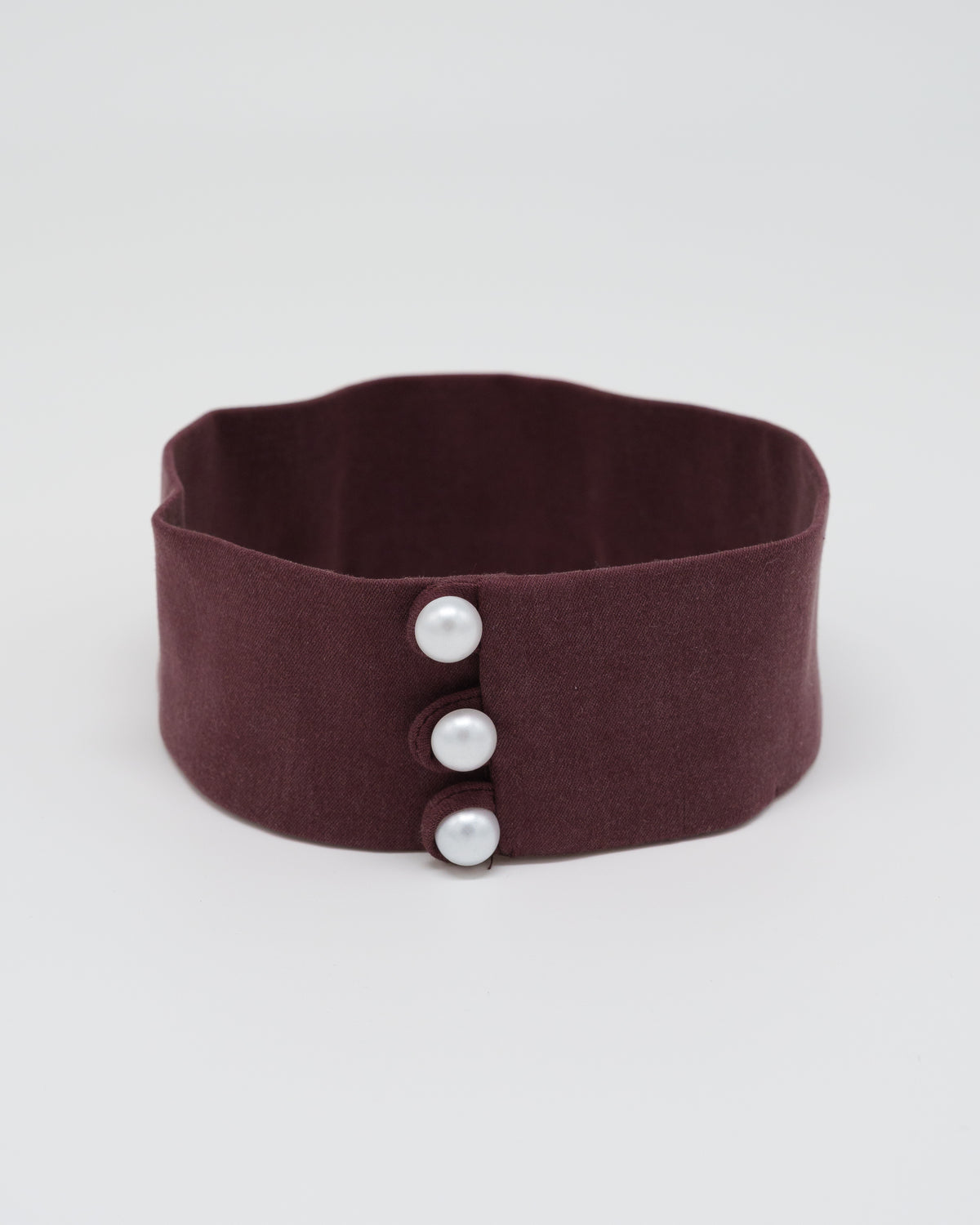 Choker Bordowy – zdjęcie produktowe