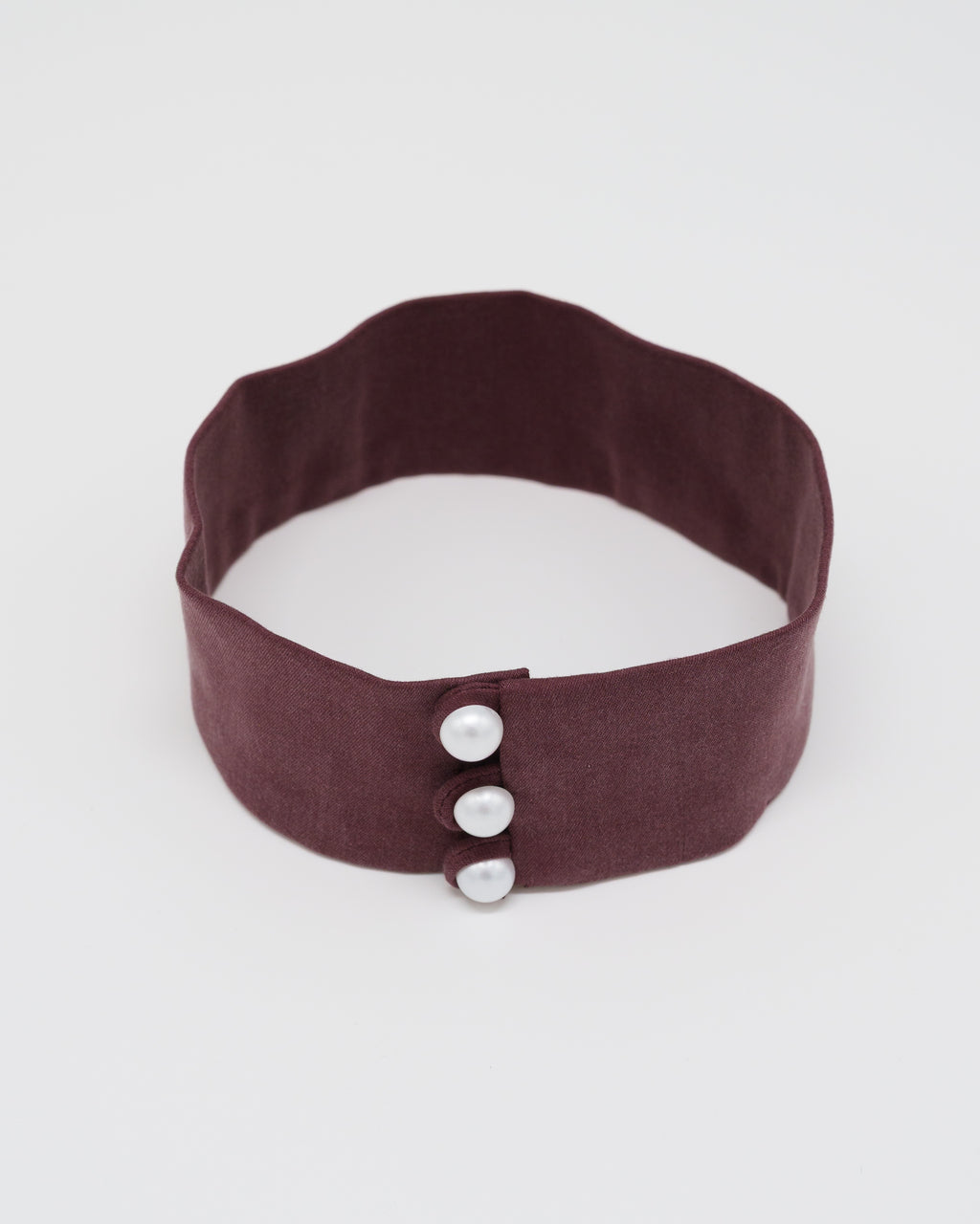 Choker Bordowy – zdjęcie produktowe