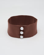 Choker Brązowy – zdjęcie produktowe