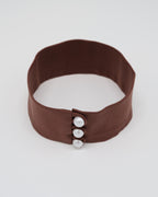 Choker Brązowy – zdjęcie produktowe