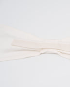 Rękawki Kokarda Białe – zdjęcie produktowe